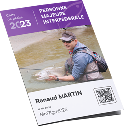 Les cartes de pêche
