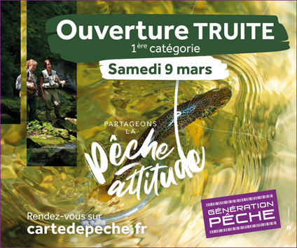 Ouverture de la pêche à la truite